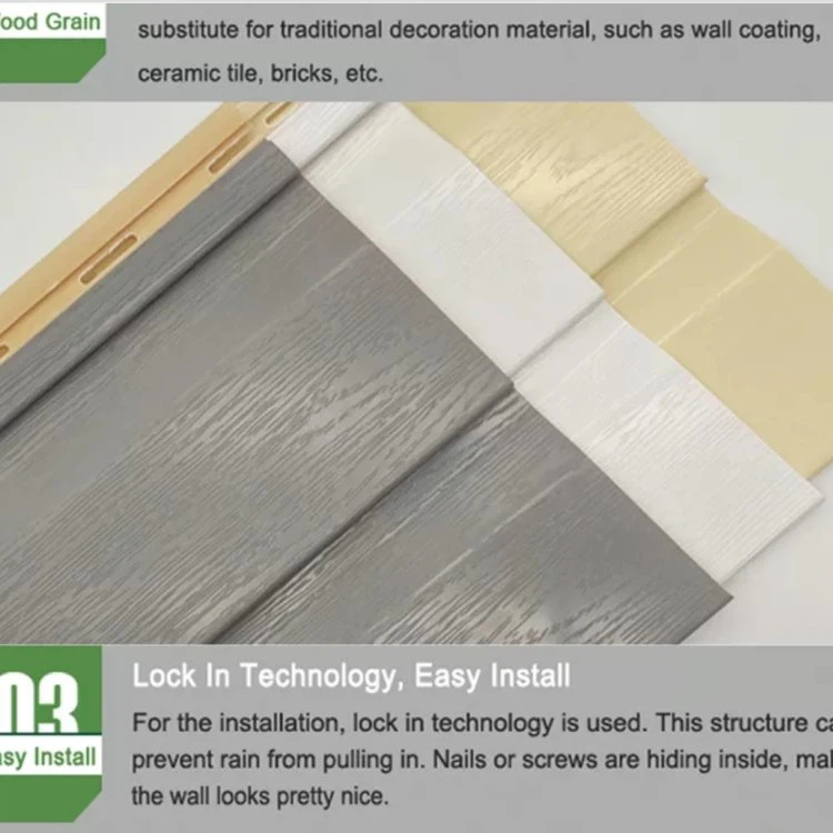 Ytri veggklæðning PVC vinyl siding